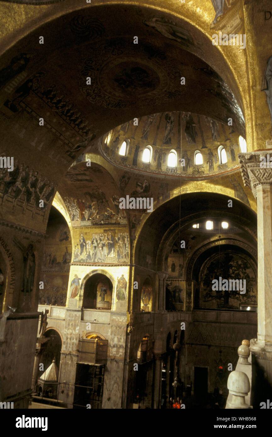 St. Mark's in Venice. Stock Photo