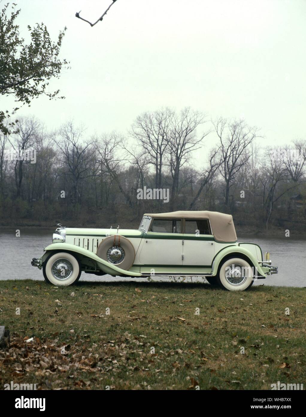 Transport Road 1933. Chrysler Custom Imperial Model CL. Stock Photo