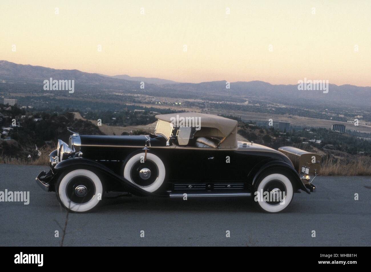 Transport Road 1931. Otis Chandler Cadillac V16 Stock Photo Alamy