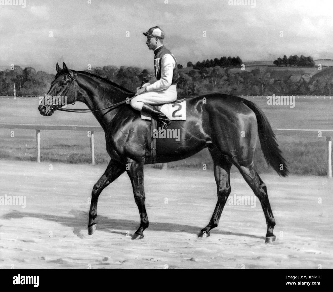 Seabiscuit by F B Voss 1937 Stock Photo