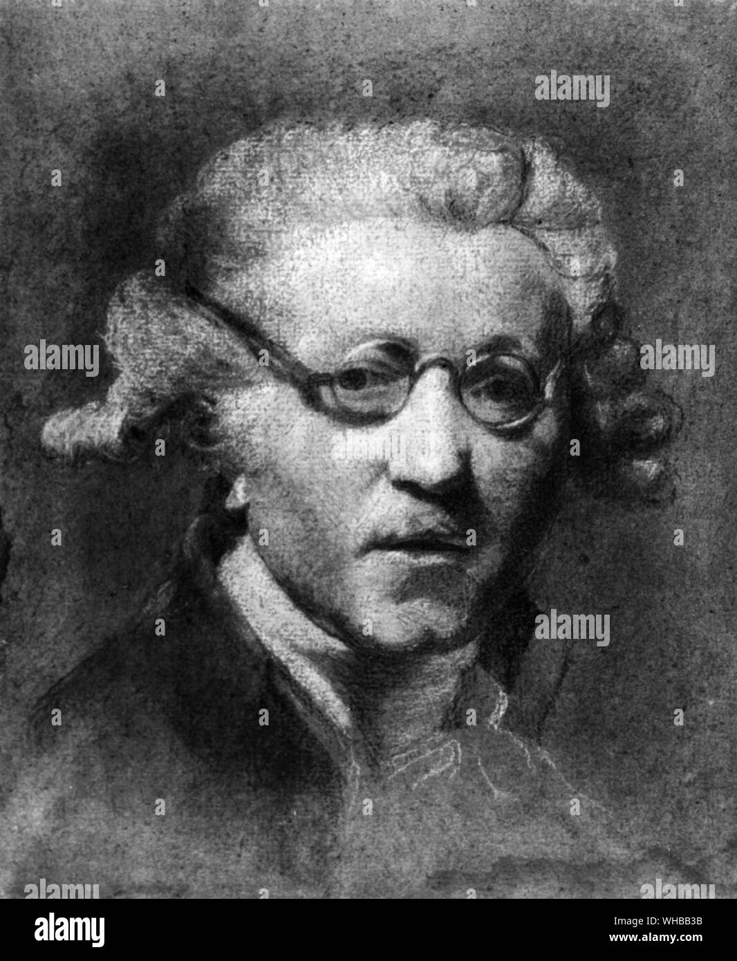 Paintings 18th century portraits portraits Black and White Stock Photos ...