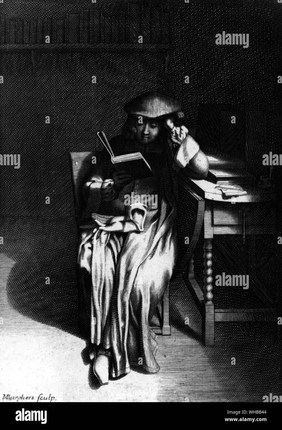 Oxford gowns - academic dress. Stock Photo