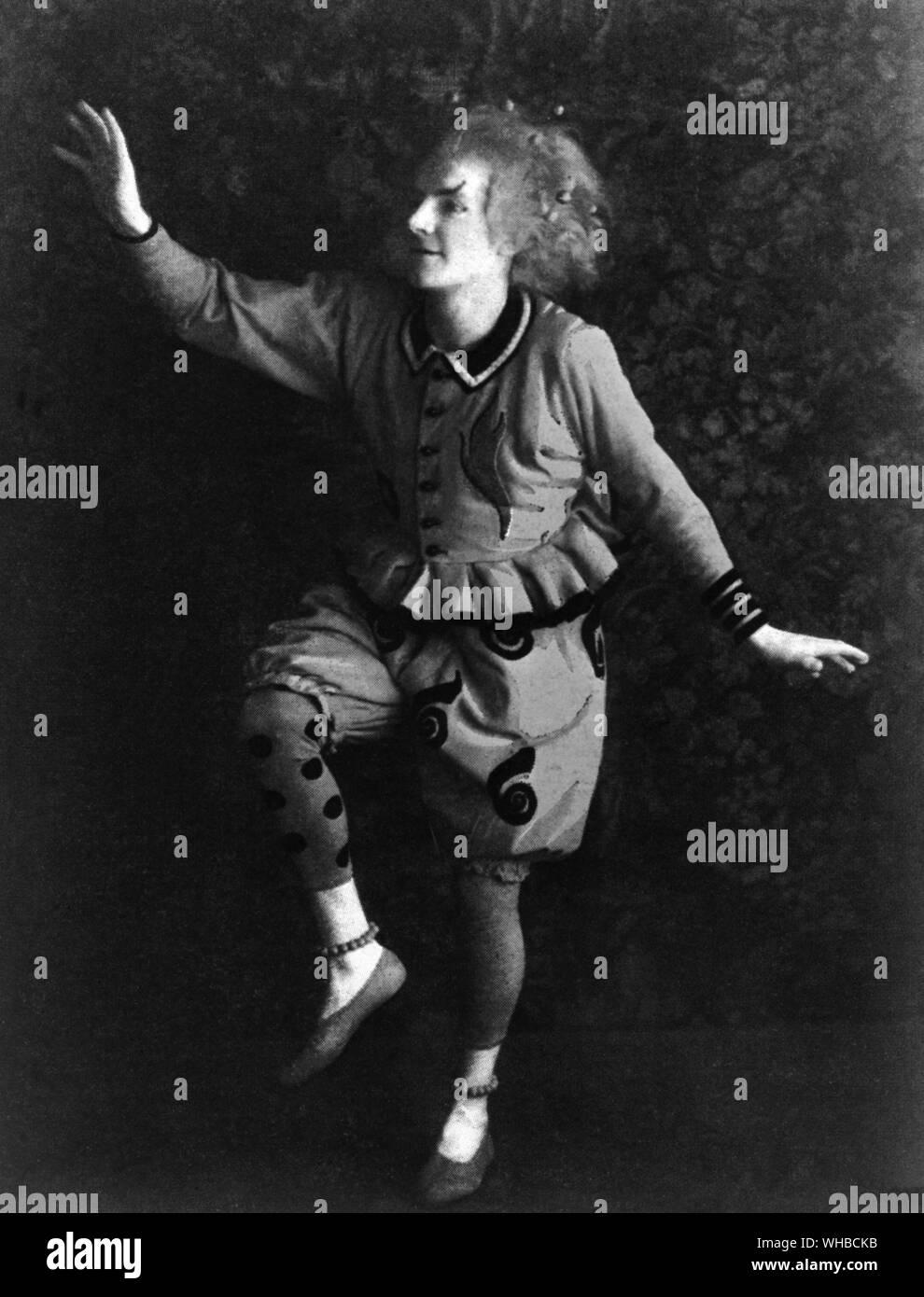 Donald Calthrop as Puck in A Midsummer Night's Dream Savoy Theatre 1914 Stock Photo