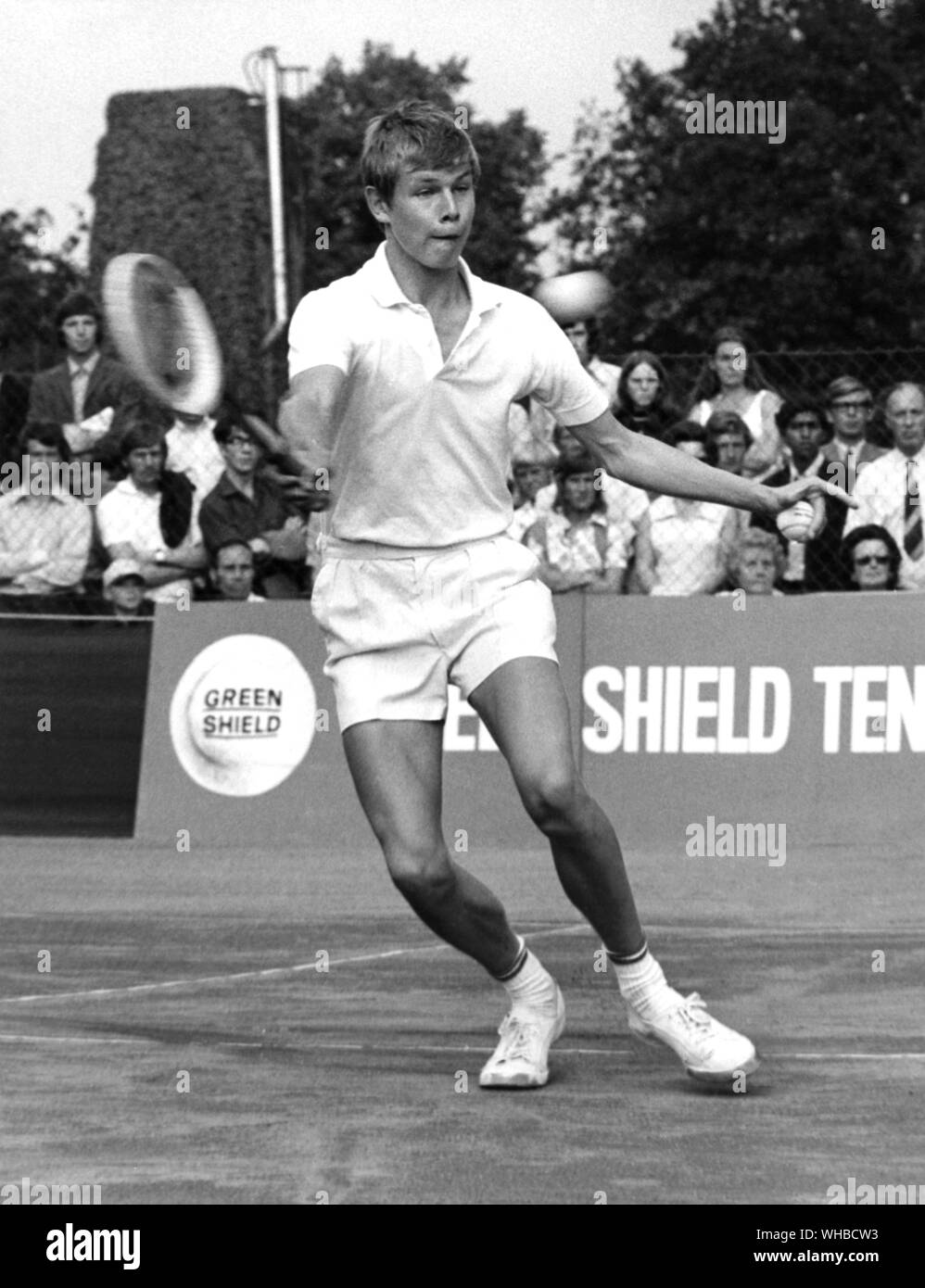 C. Mottram - tennis player. Stock Photo