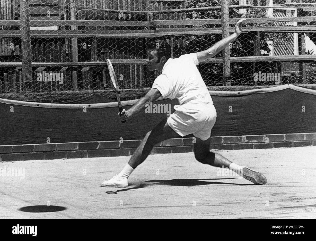 Allan Shapter in Australian Championship play 1969. Stock Photo