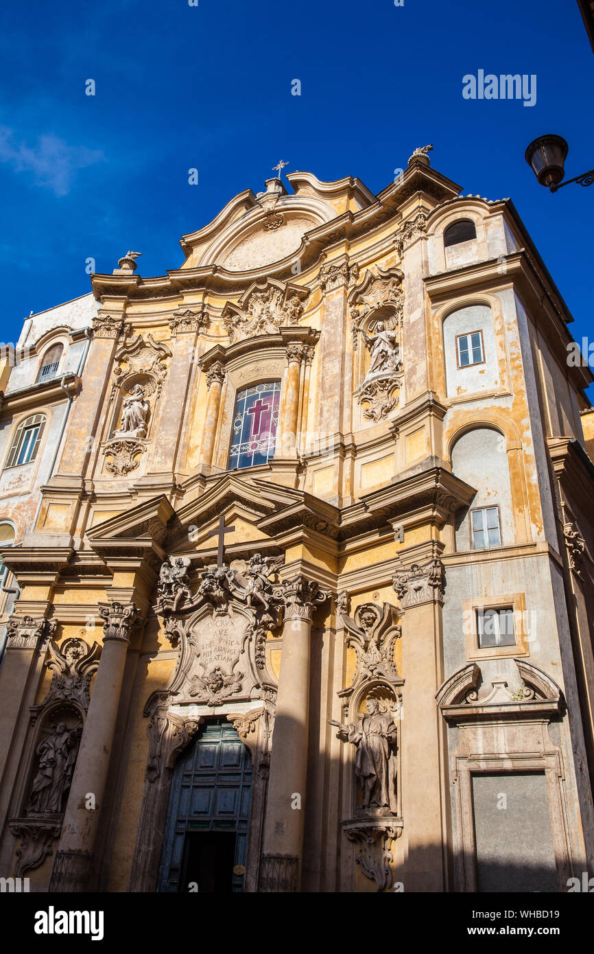 The beautiful Baroque style church of Santa Maria Maddalena in Rome completed in 1699 Stock The beautiful Baroque style church of Santa Maria Maddalena in Rome completed in 1699 Stock
