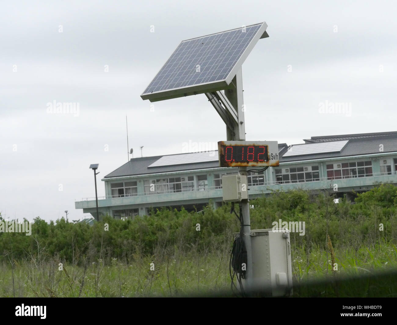 Visiting the area of Fukushima badly affected by radiation after the