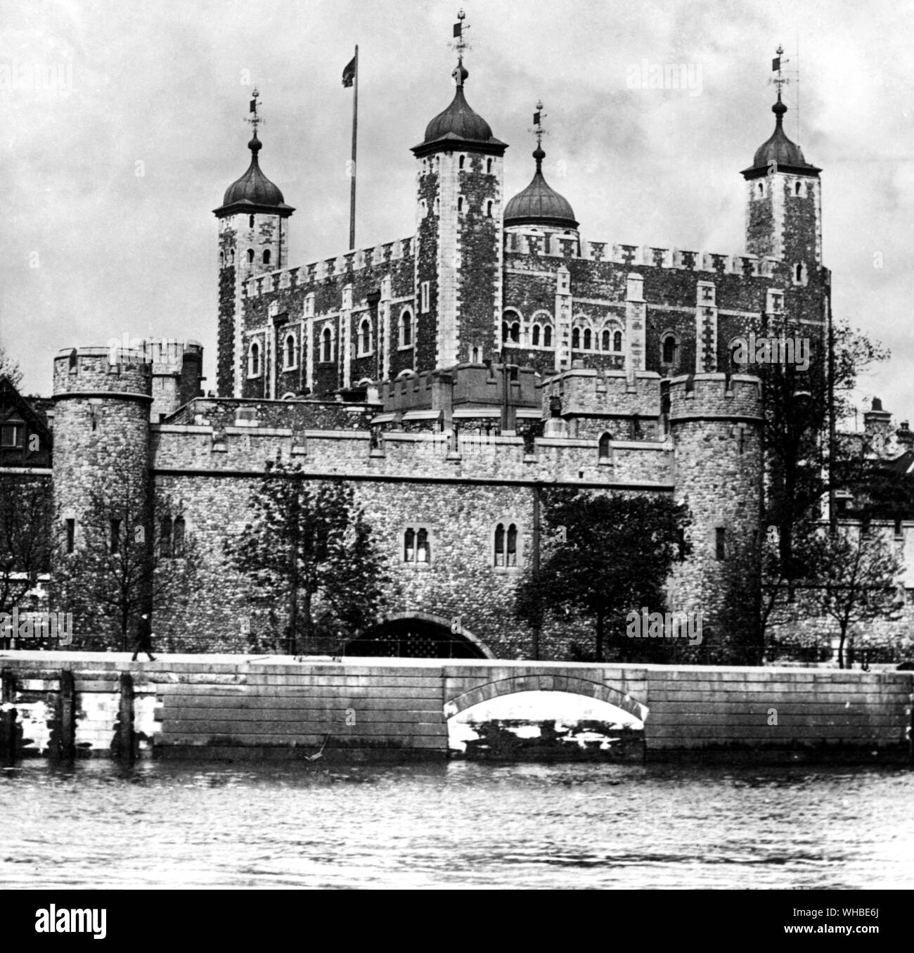 Tower of London early 1900s. . Stock Photo