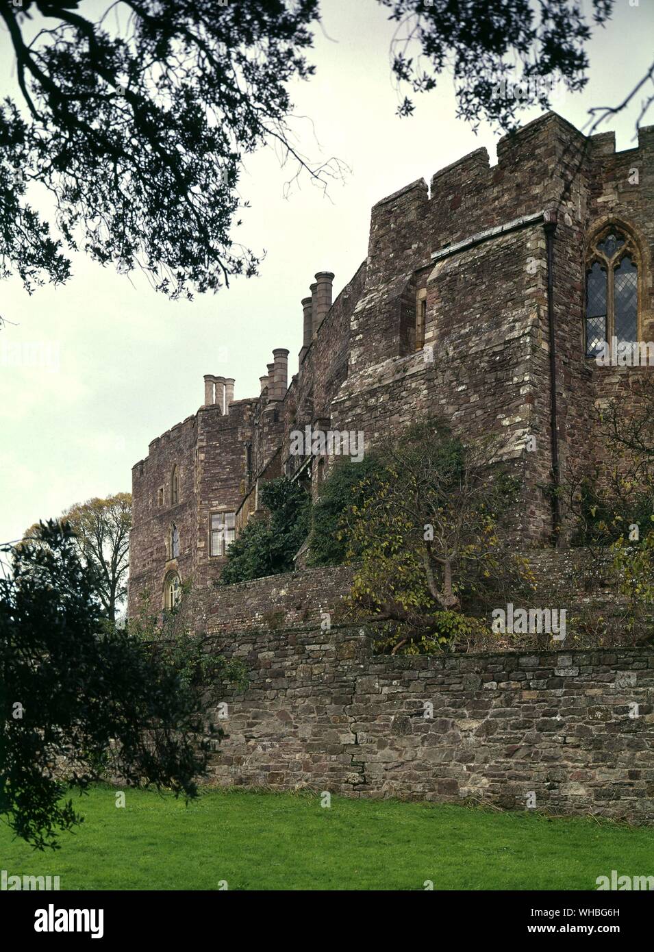 Berkeley Castle in Glocestershire. Stock Photo