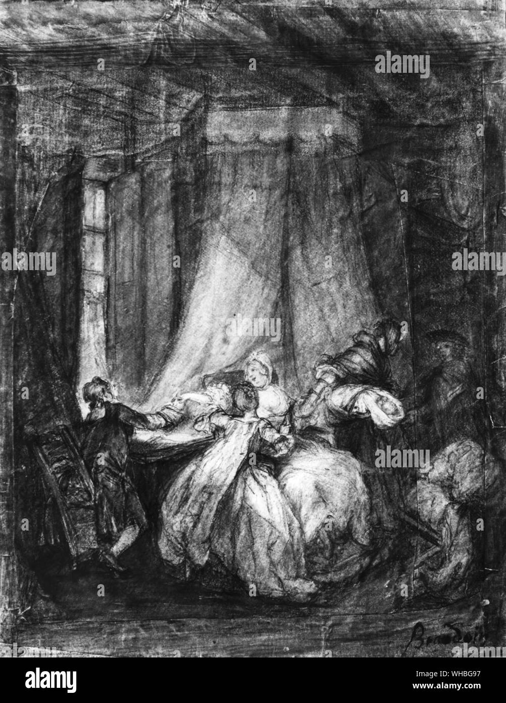 Childbirth 18th Century High Resolution Stock Photography And Images Alamy