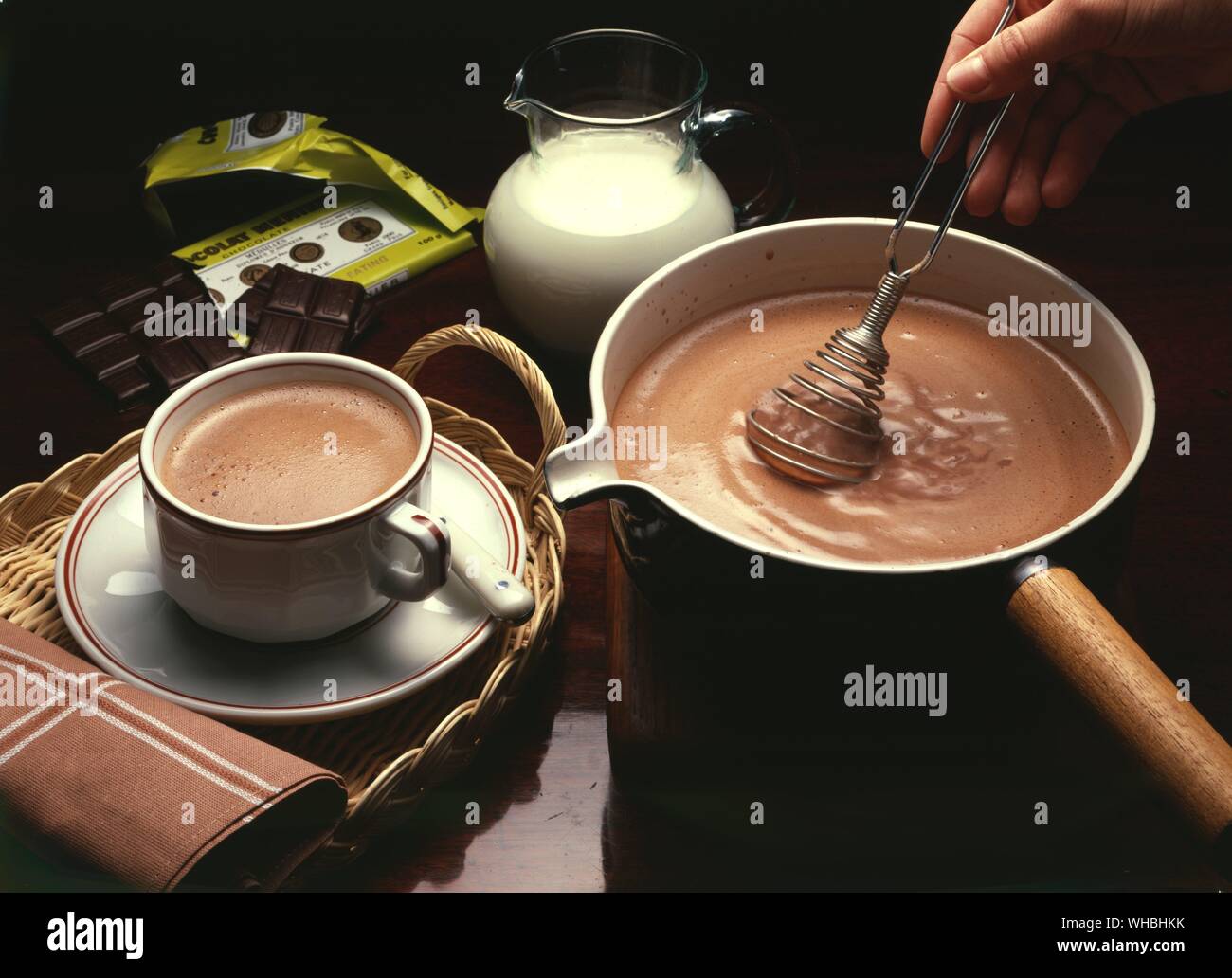 Chocolate Drink Stock Photo