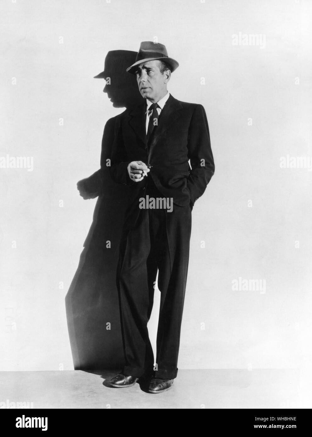 Humphrey De Forest Bogart  (1899-1957) . in The Big Sleep . 1946 Stock Photo