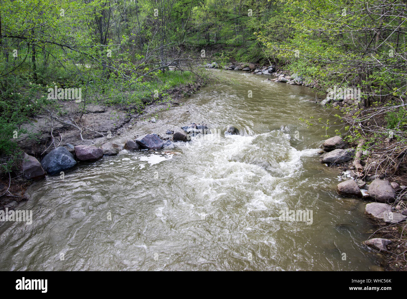 Seven Mile Creek County Park, Minnesota Stock Photo Alamy