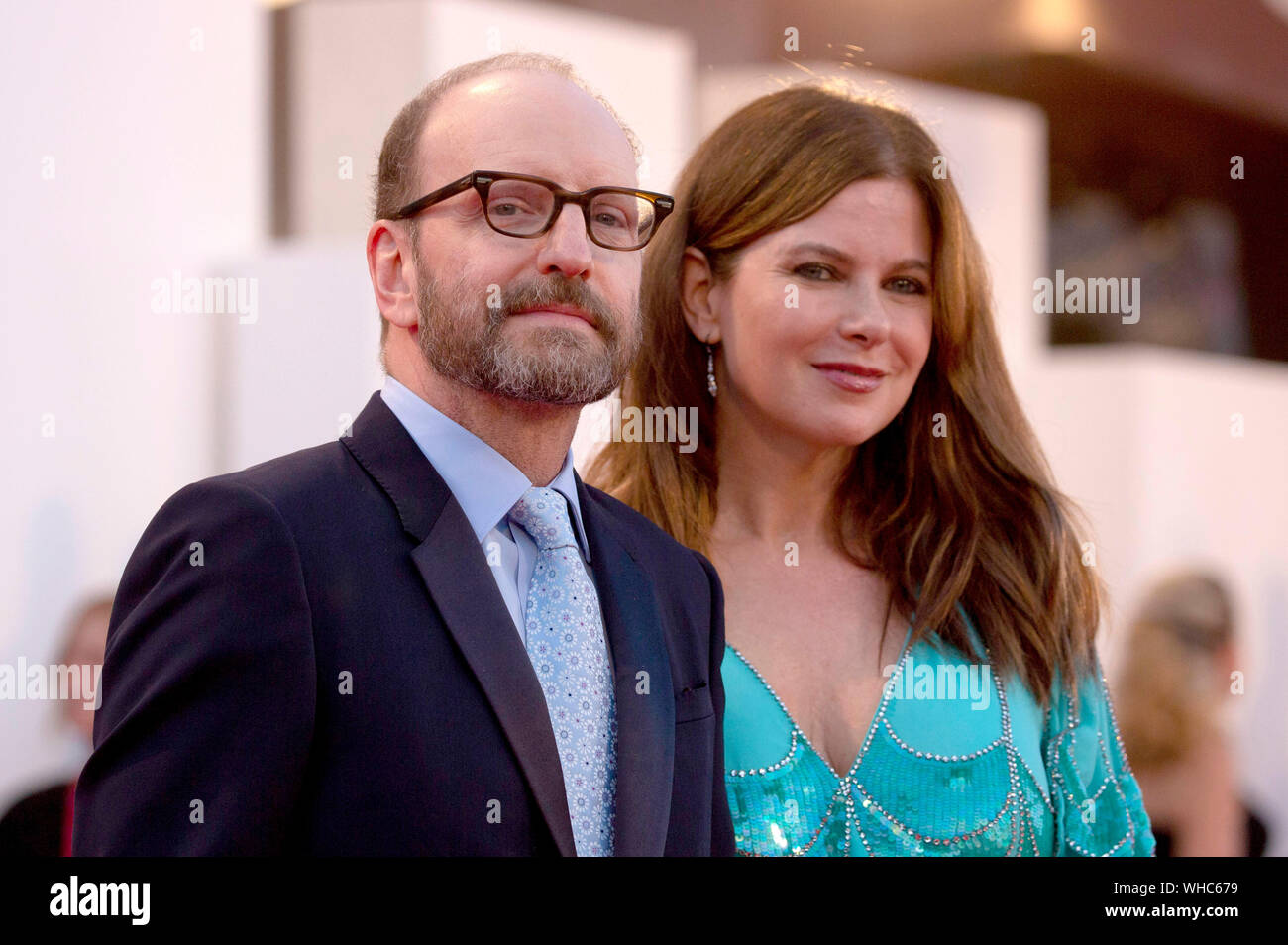 Steven Soderbergh with wife Jules Asner at the premiere of 'The ...