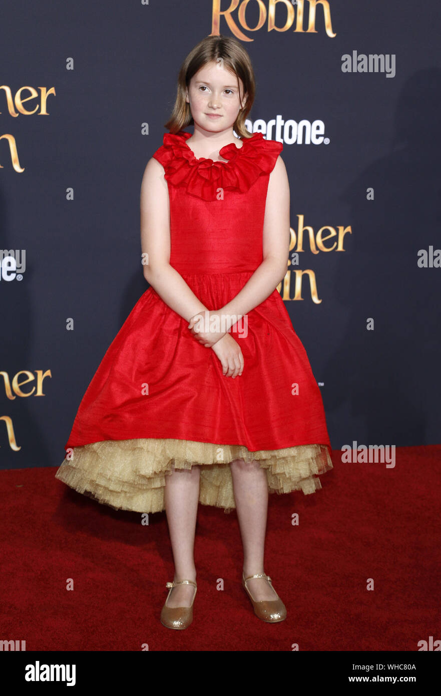 Los Angeles.CA.USA. Bronte Carmichael at the Christopher Robin Los
