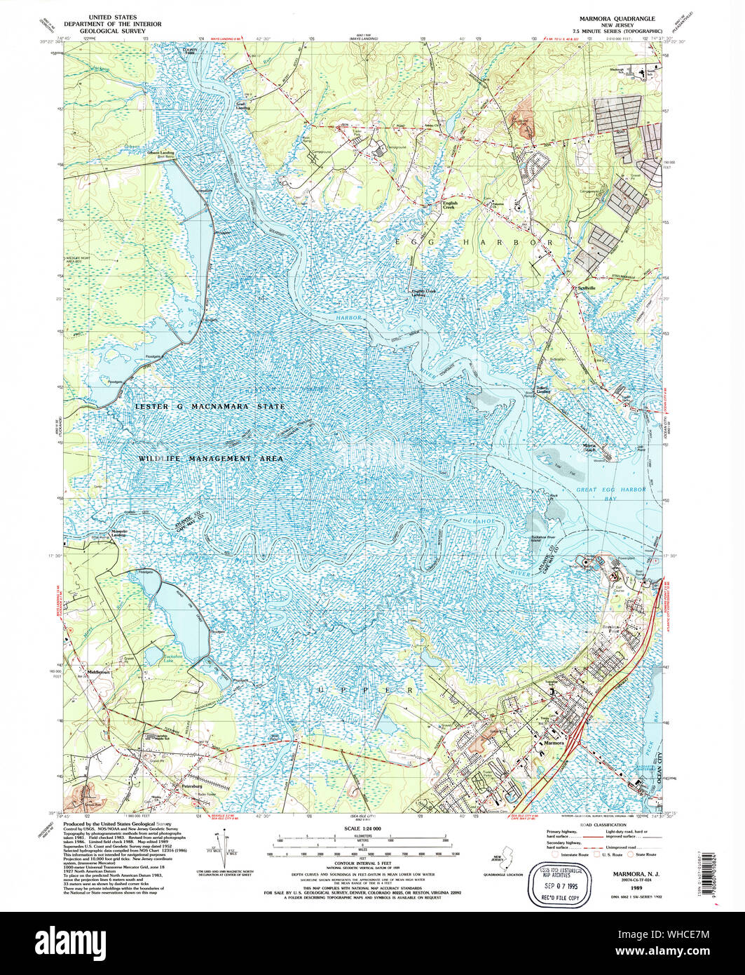 Marmora new jersey map hires stock photography and images Alamy