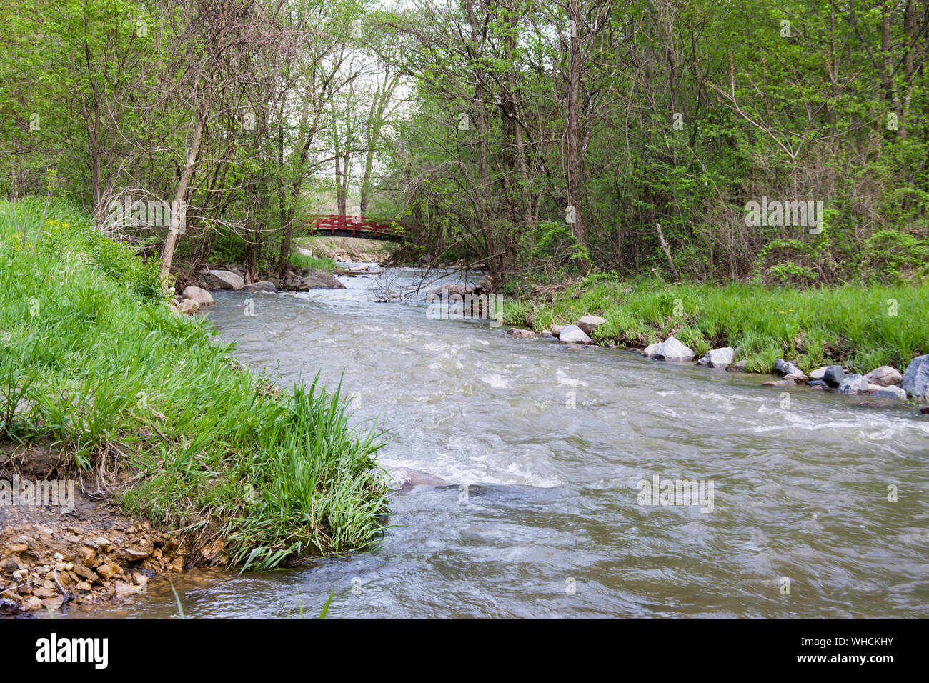 Seven Mile Creek County Park, Minnesota Stock Photo Alamy