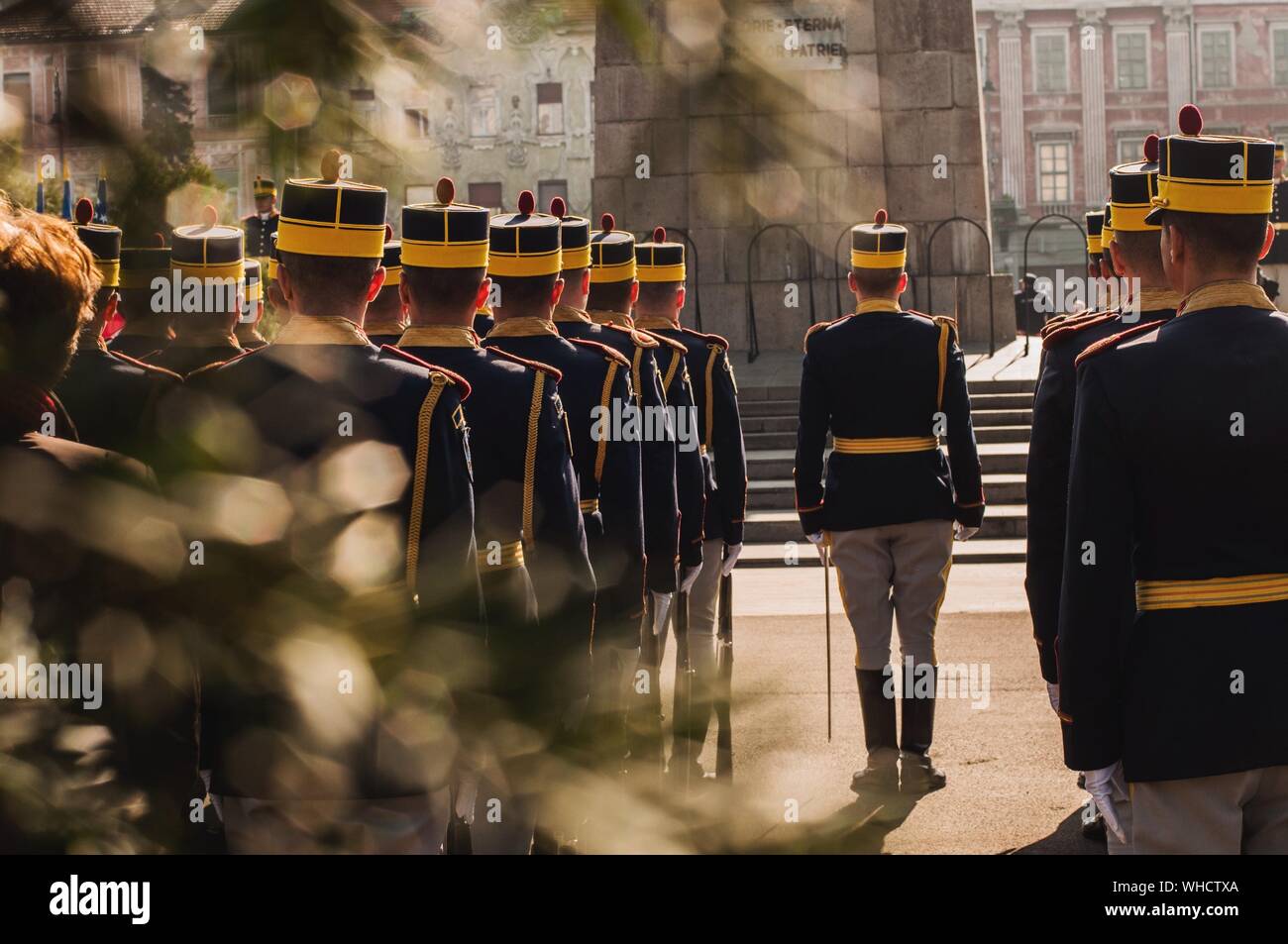 Soldier standing uniform parade hi-res stock photography and images - Alamy