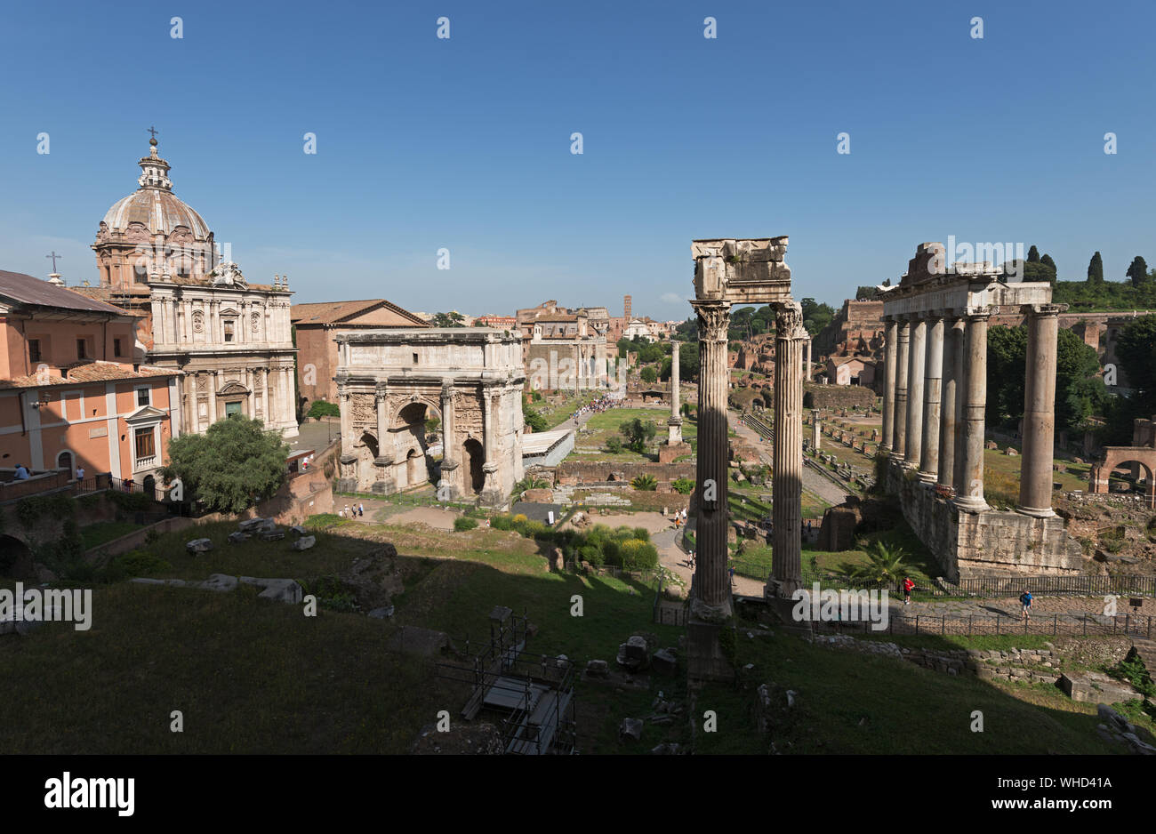 Forum romanum roman forum hi-res stock photography and images - Alamy