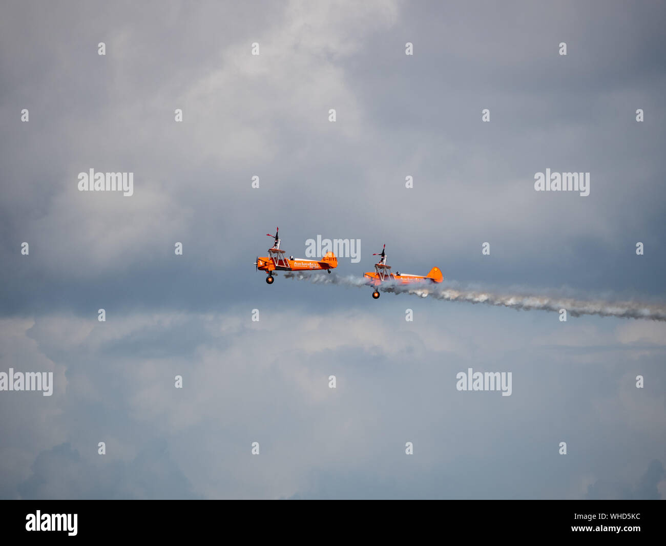 Air Waves air show, Portrush, Northern Ireland, 2019. AeroSuperBatics