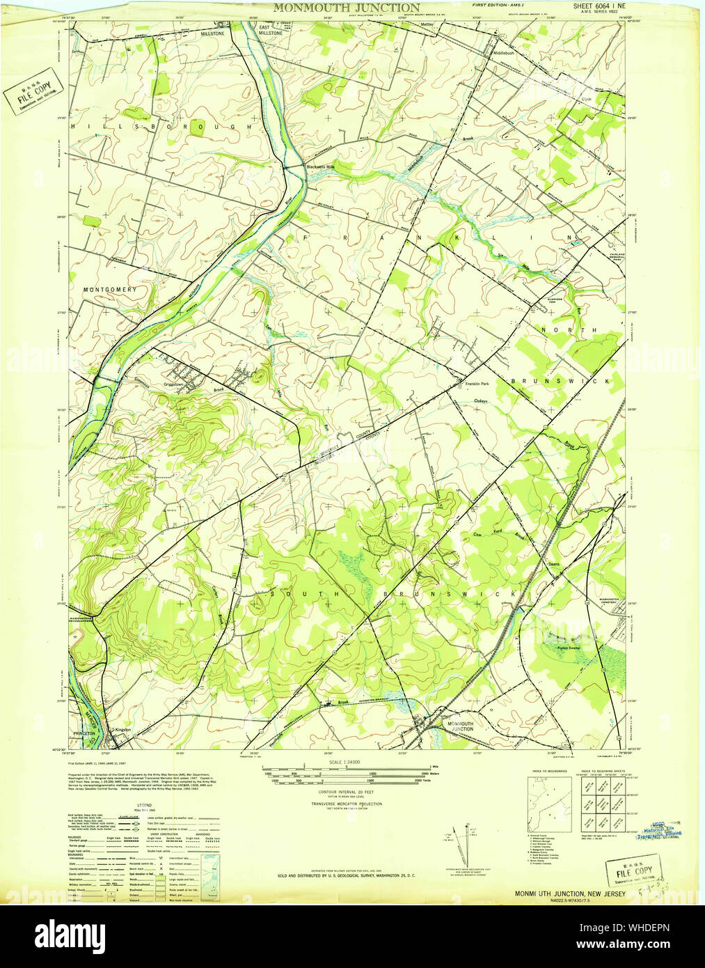 Monmouth junction hires stock photography and images Alamy