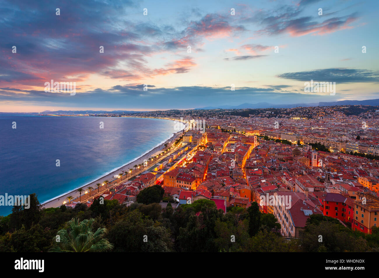 Nice aerial panoramic view. Nice is a city located on the French Riviera or Cote d'Azur in France Stock Photo - Alamy Nice aerial panoramic view. Nice is a city located on the French Riviera or Cote d'Azur in France Stock Photo - Alamy