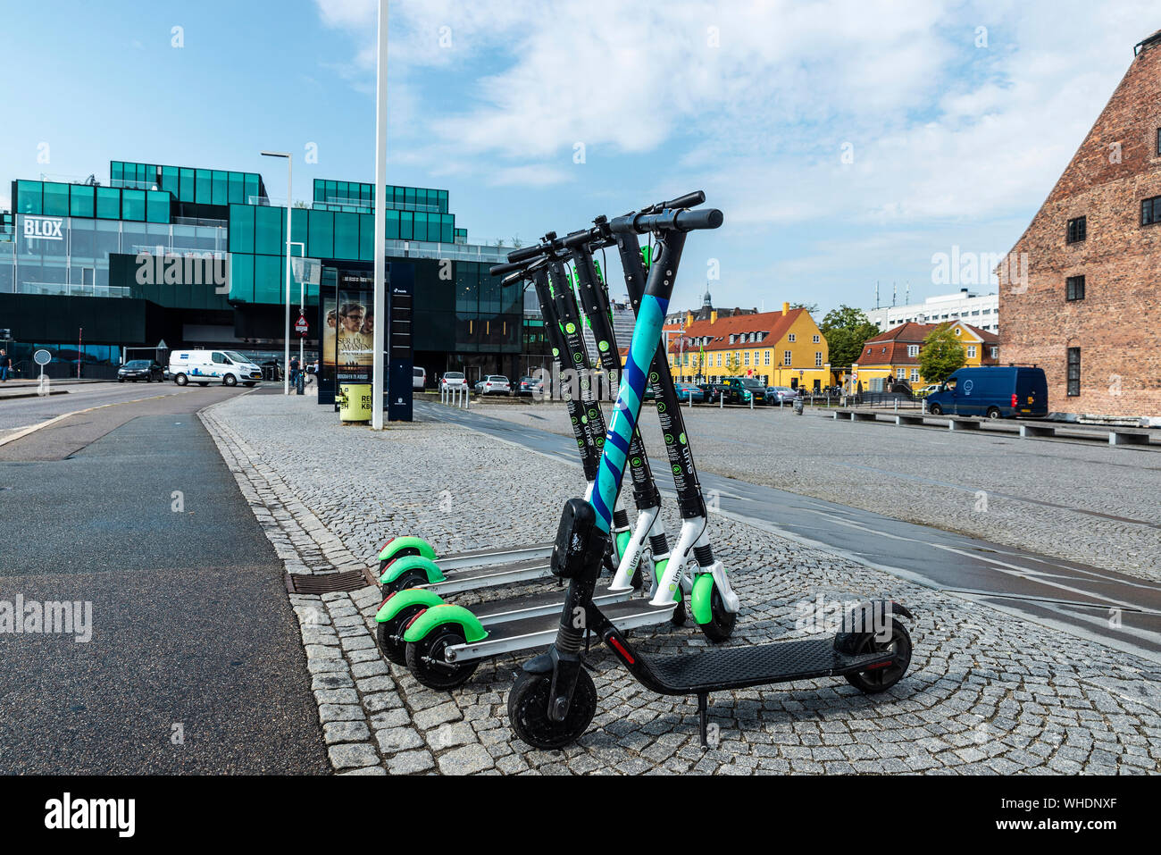 Electric scooter copenhagen hi-res photography and images - Alamy