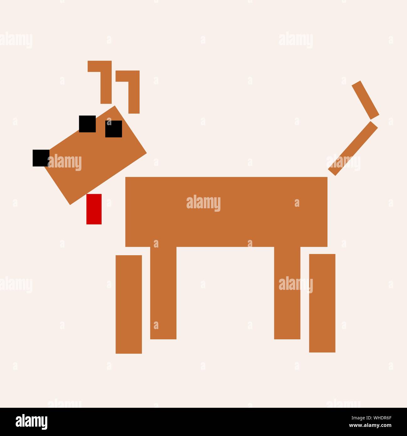 Geometric animal hi-res stock photography and images - Alamy