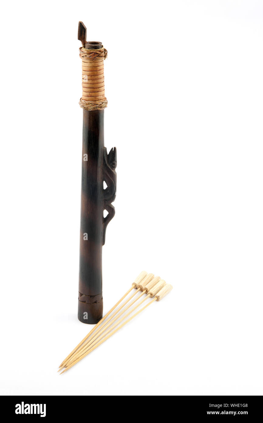 Blowpipe darts hires stock photography and images Alamy