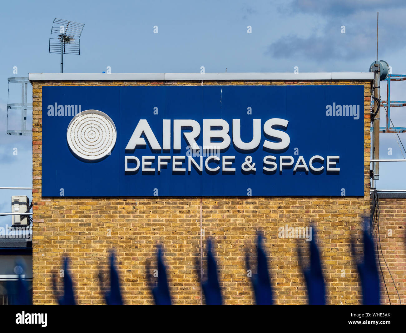 Airbus Defence and Space Campus in Stevenage UK. Airbus Defence & Space