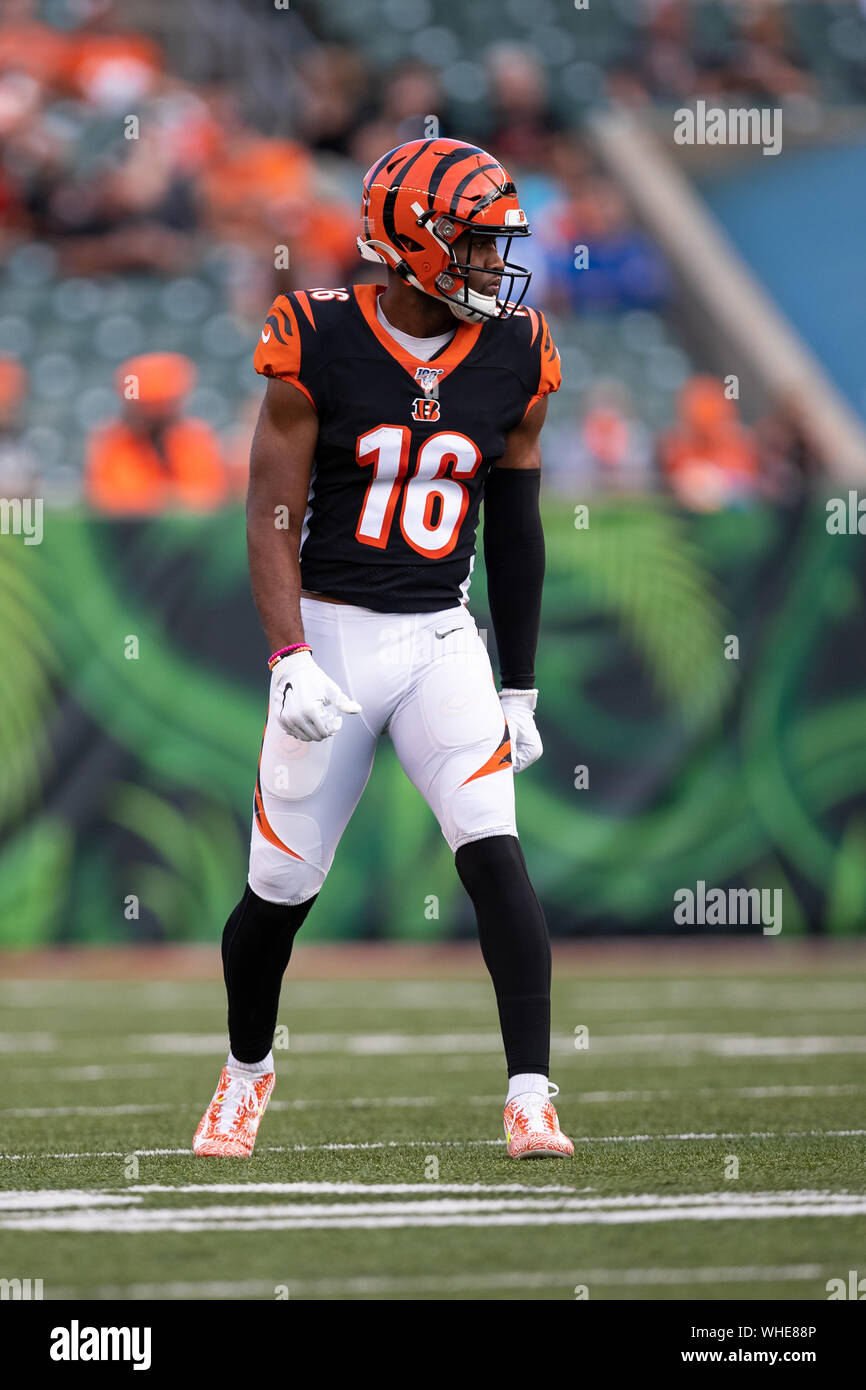 Cincinnati Bengals wide receiver Cody Core (16) during NFL football  preseason game action between the Indianapolis