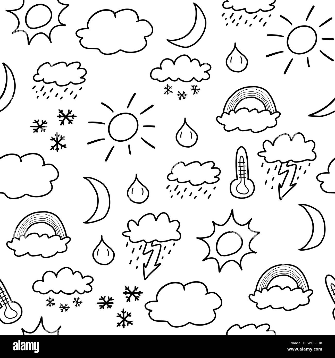 Weather symbols hires stock photography and images Alamy