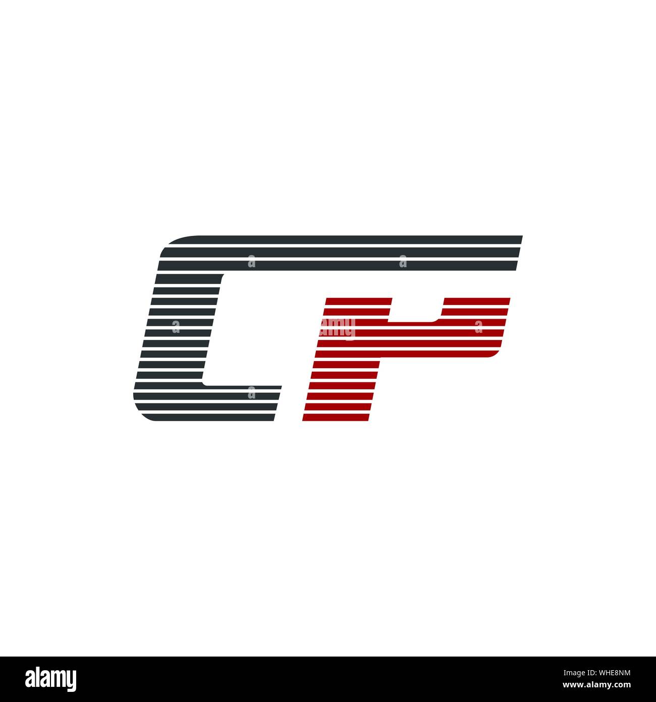 Letter cp logo icon design template elements Stock Vector Image & Art ...