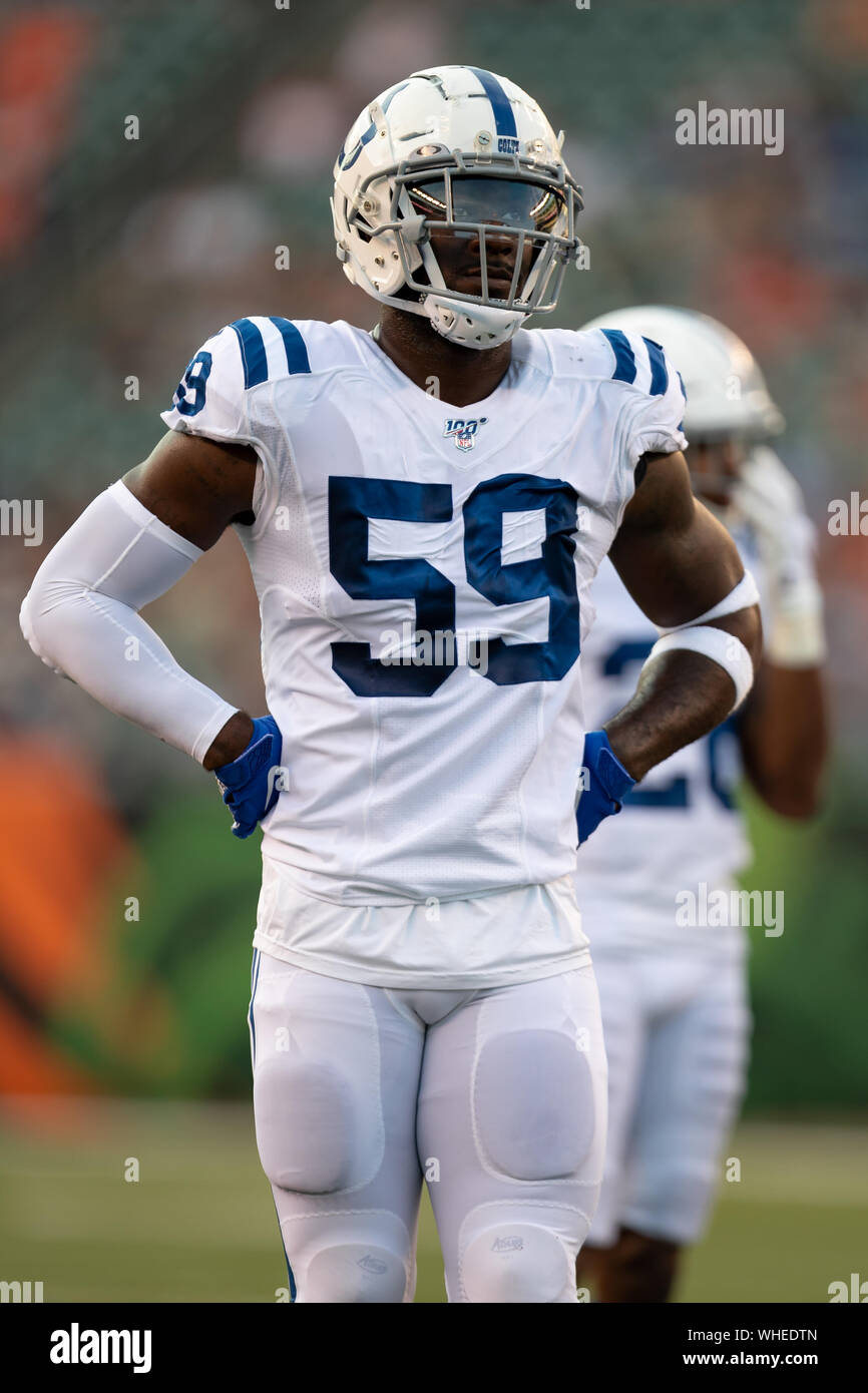 Colts action photos against Bengals in preseason football