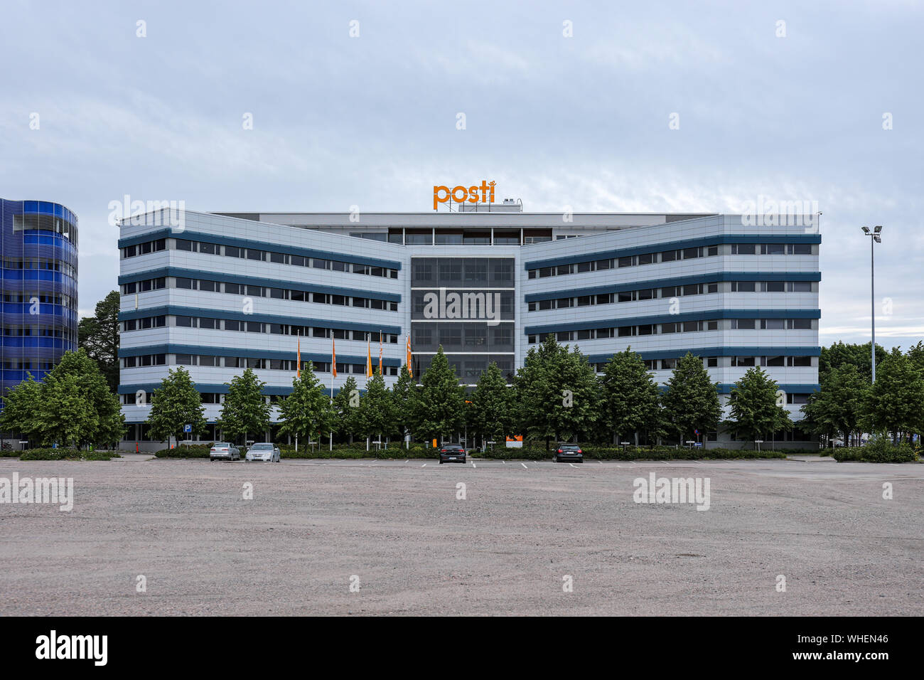 Posti Group headquarters in Helsinki, Finland Stock Photo