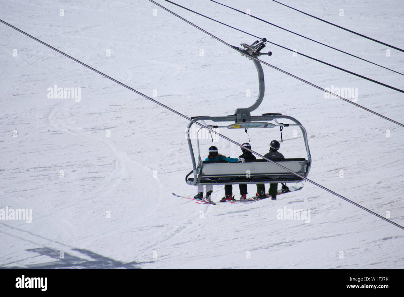 Chair Lift Gondola On Vail Mountain Resort In Colorado Stock Photo Alamy