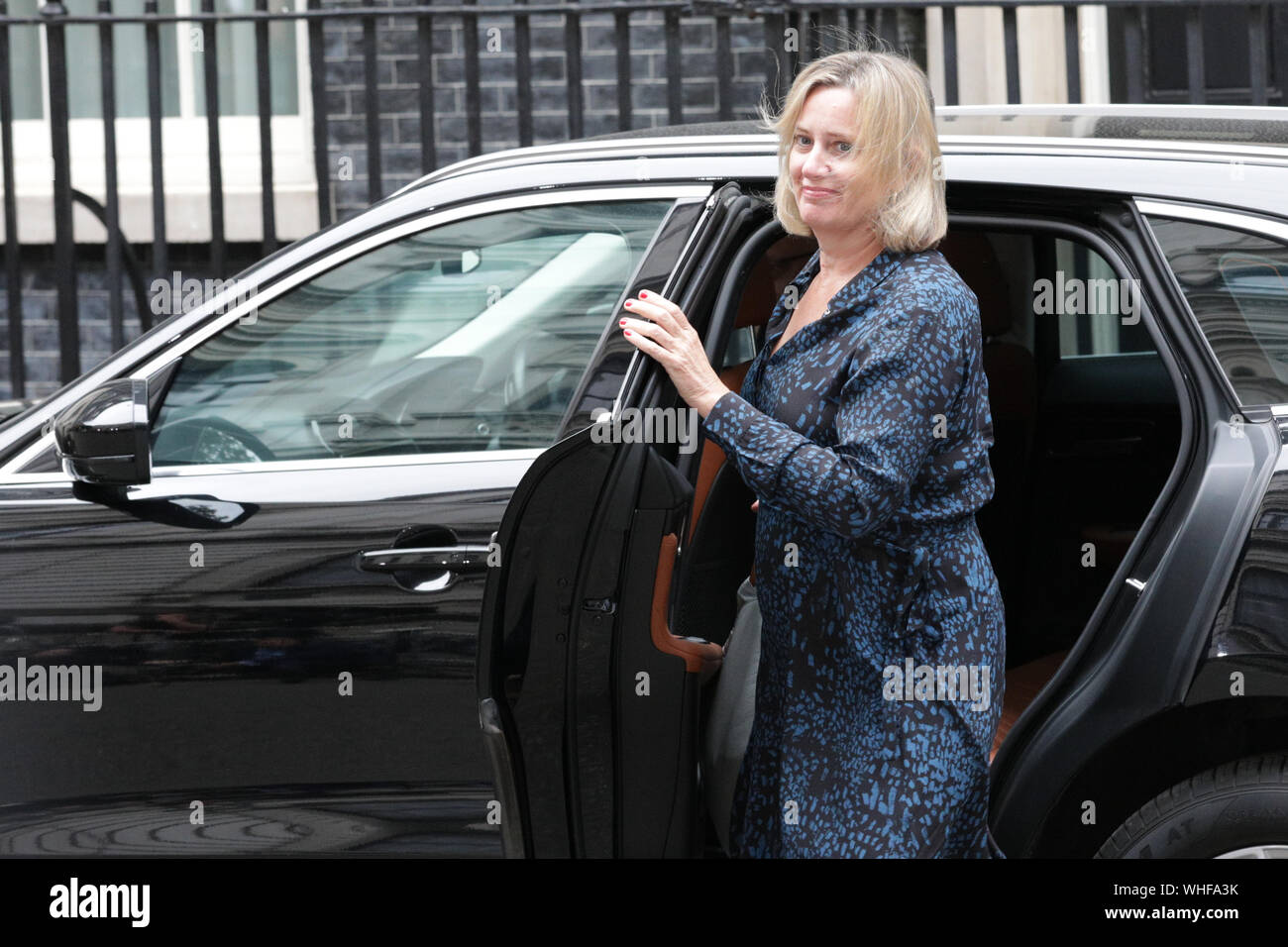 London 2nd Sep 2019 Amber Rudd Mp Secretary Of State For Work