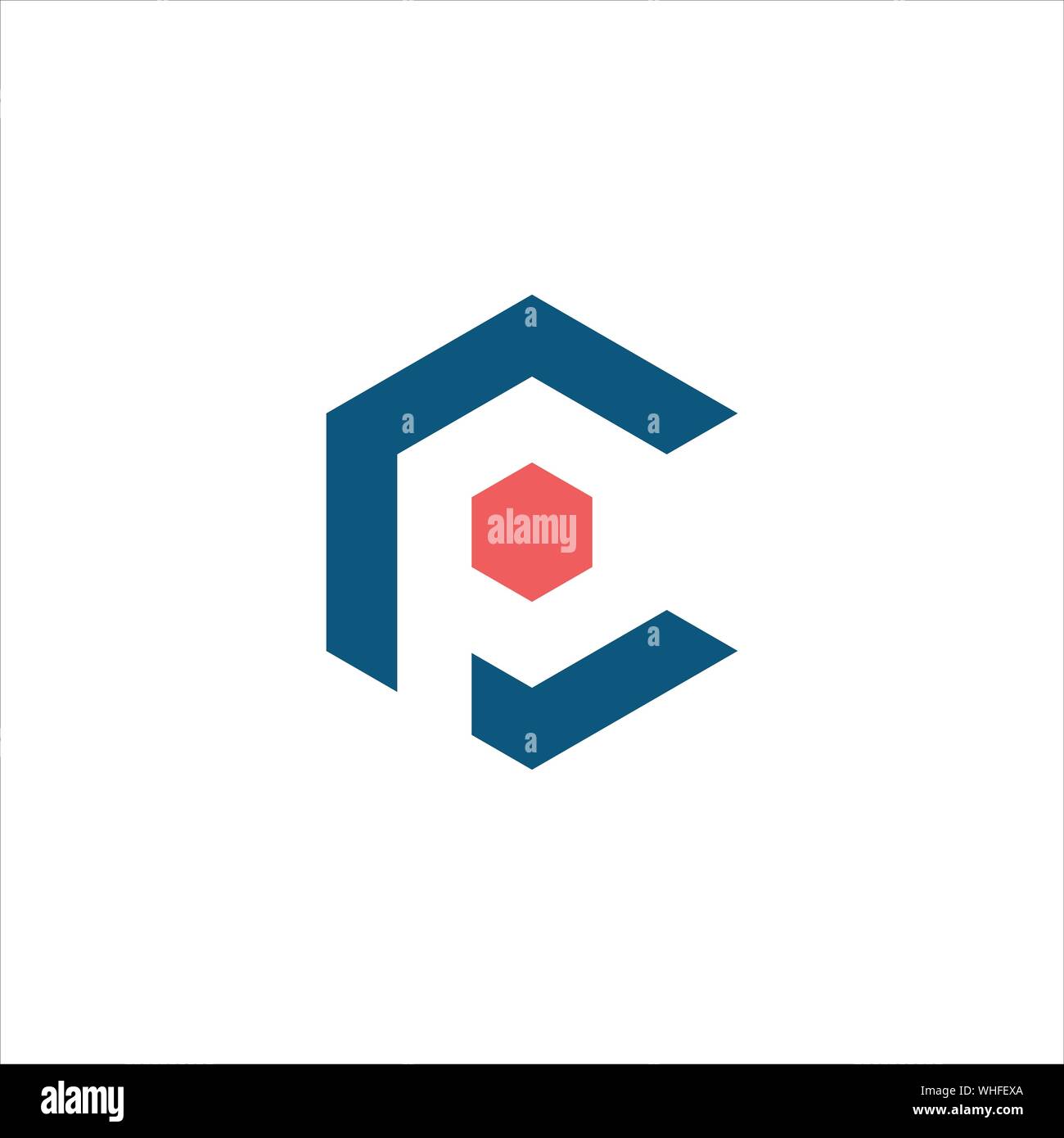 Letter cp logo icon design template elements Stock Vector Image & Art ...
