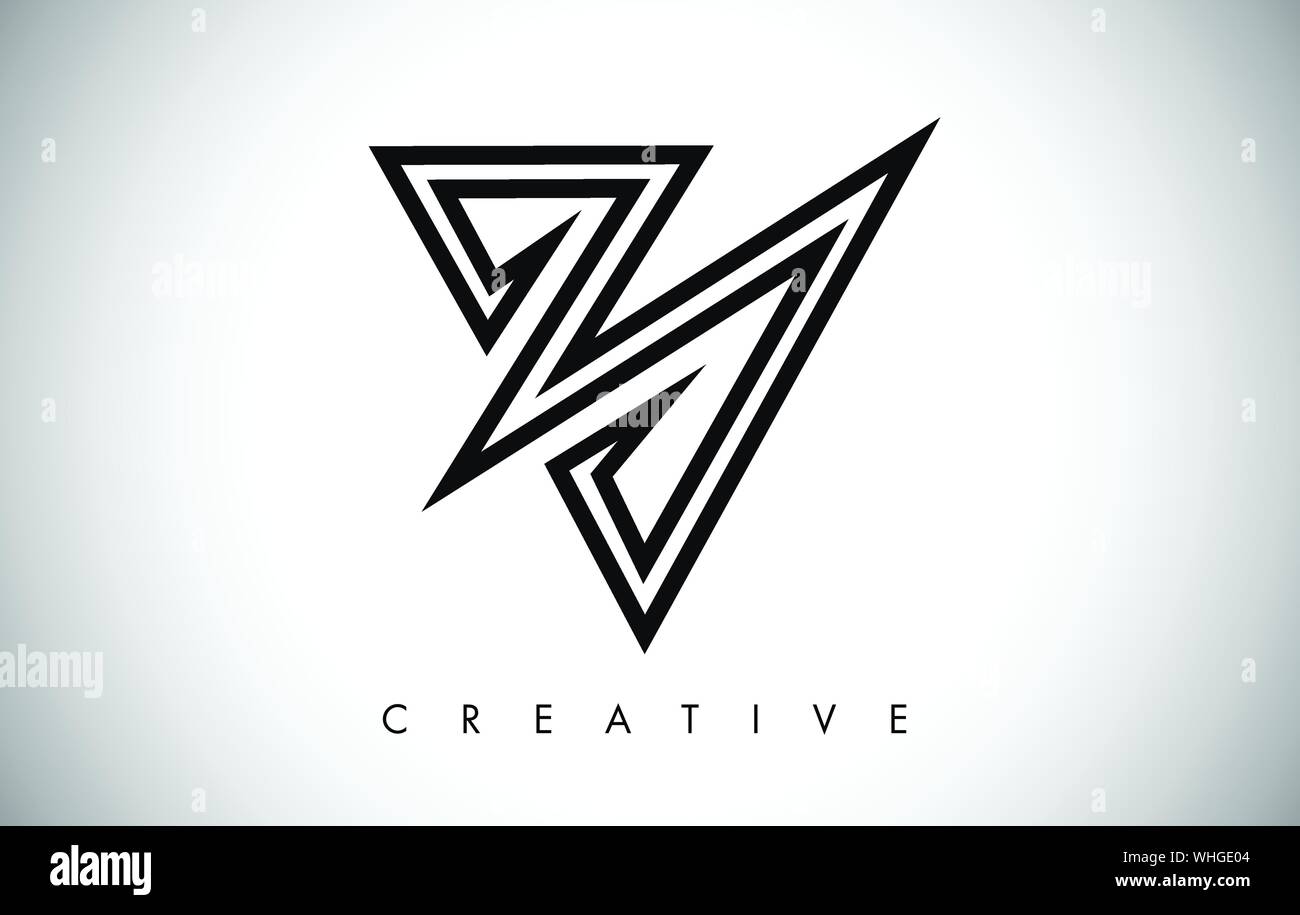 V Letter Modern Trendy Design Logo. Letter V Icon Logo with Monogram ...