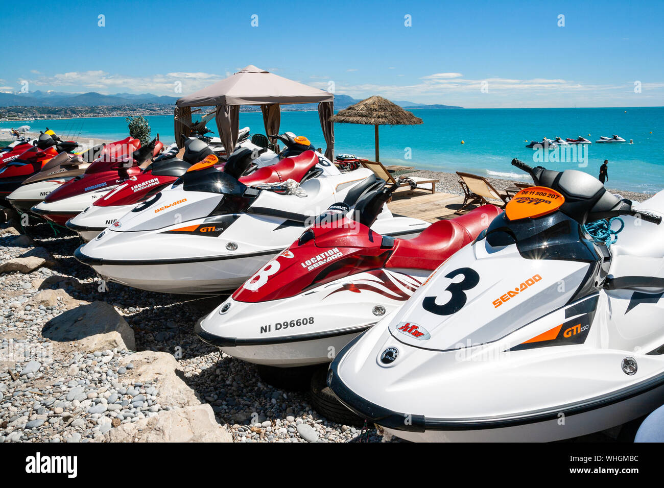 Jet ski row hi-res stock photography and images - Alamy