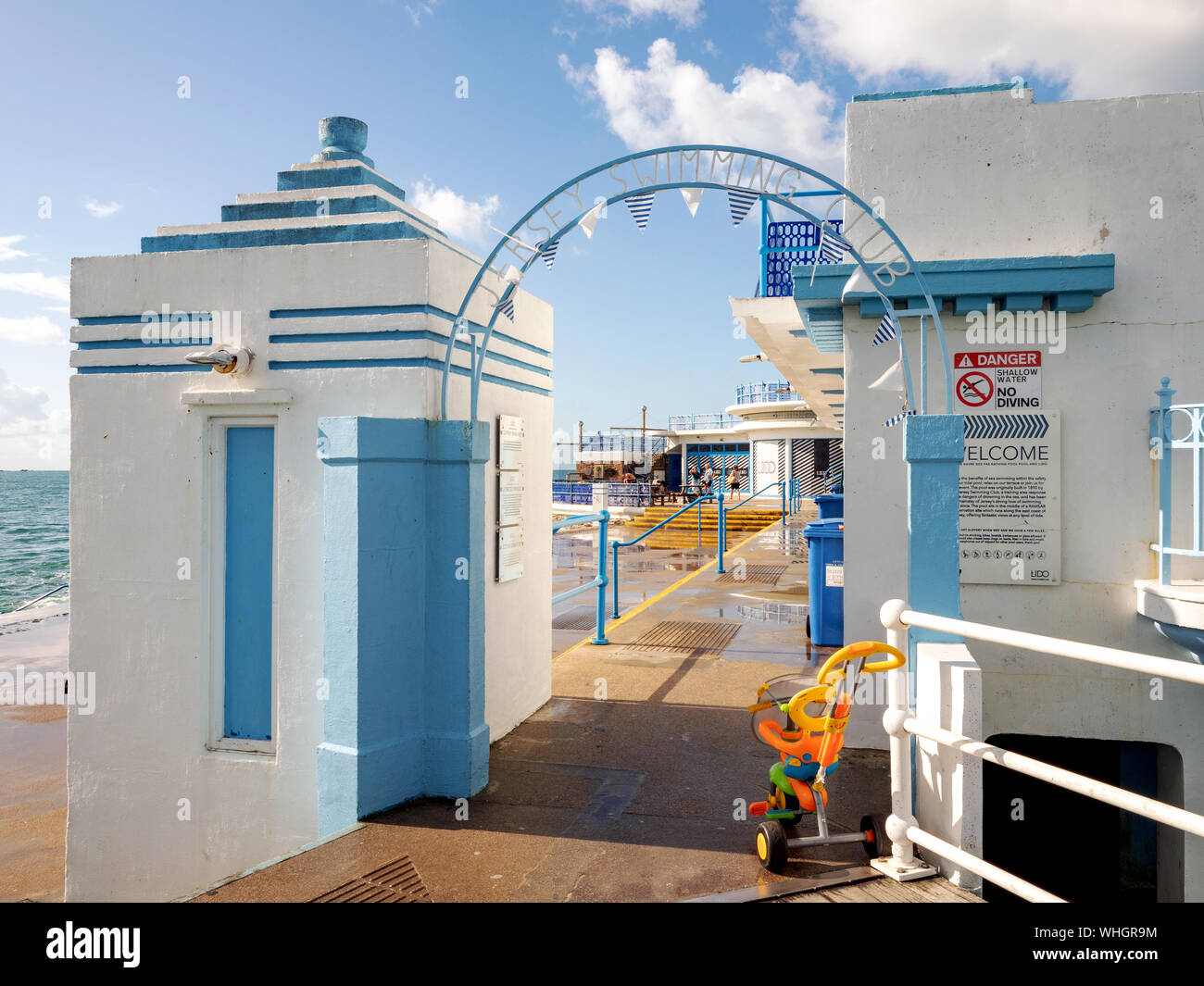 The Lido at Havre Des Pas, St Helier, Jersey, Channel Islands Stock Photo -  Alamy