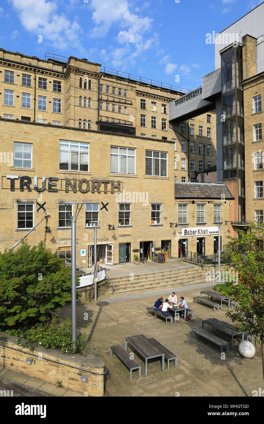 Halifax west yorkshire dean clough hires stock photography and images