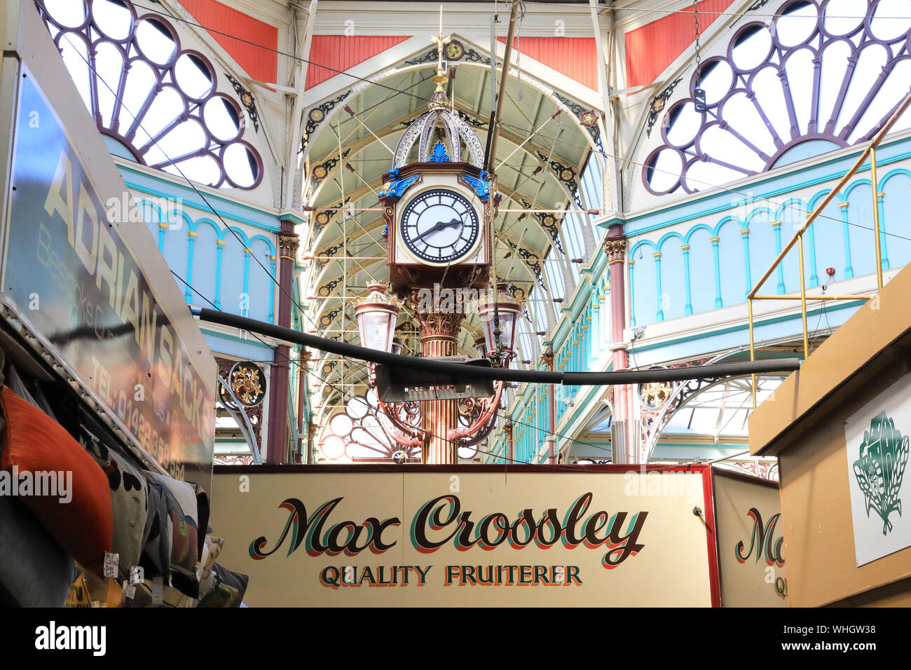 Borough Market, a traditional Victorian covered market in the centre of