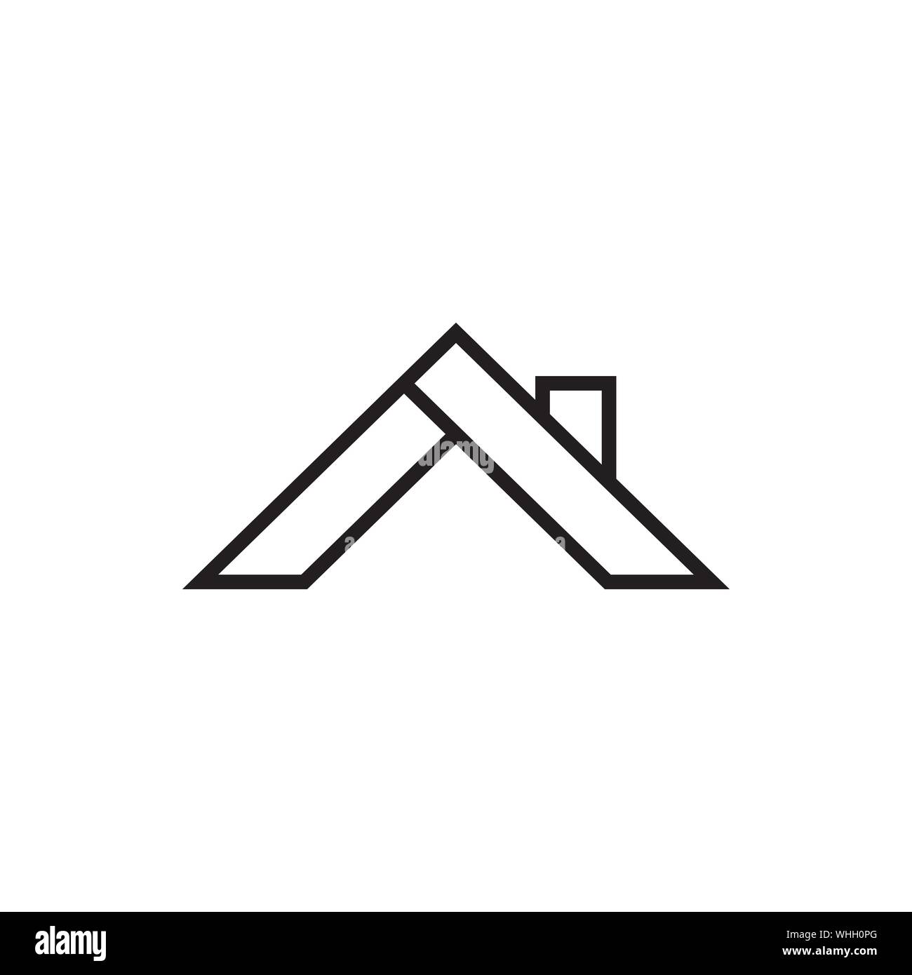 House graphic design template vector isolated illustration Stock Vector ...