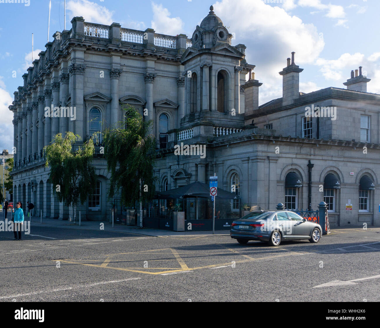 Heuston Railway Station, one of Ireland's main railway stations, linking the capital, Dublin, with the south,southwest and west of Ireland. Stock Photo