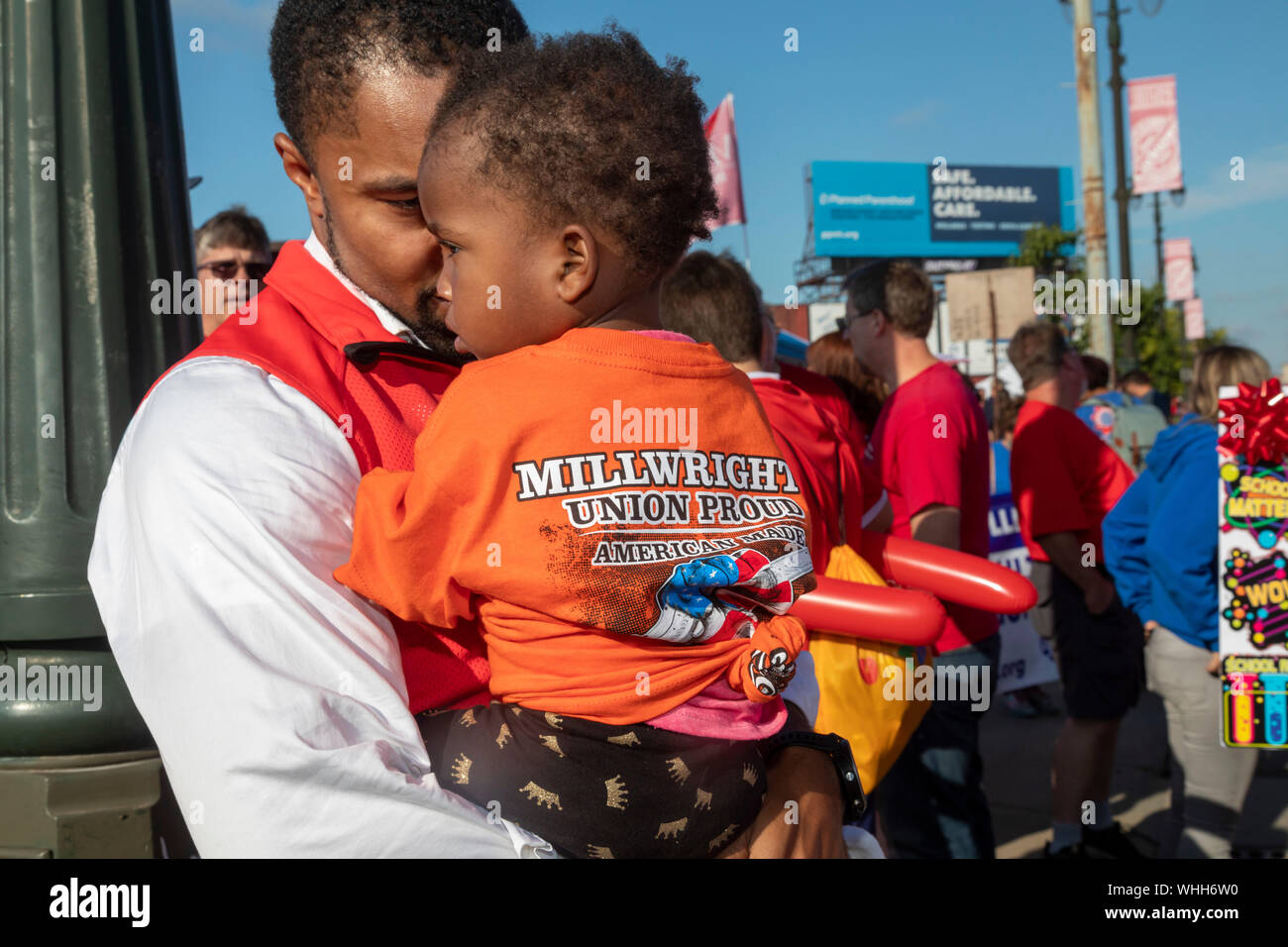 Detroit, Michigan Detroit's Labor Day parade Stock Photo Alamy