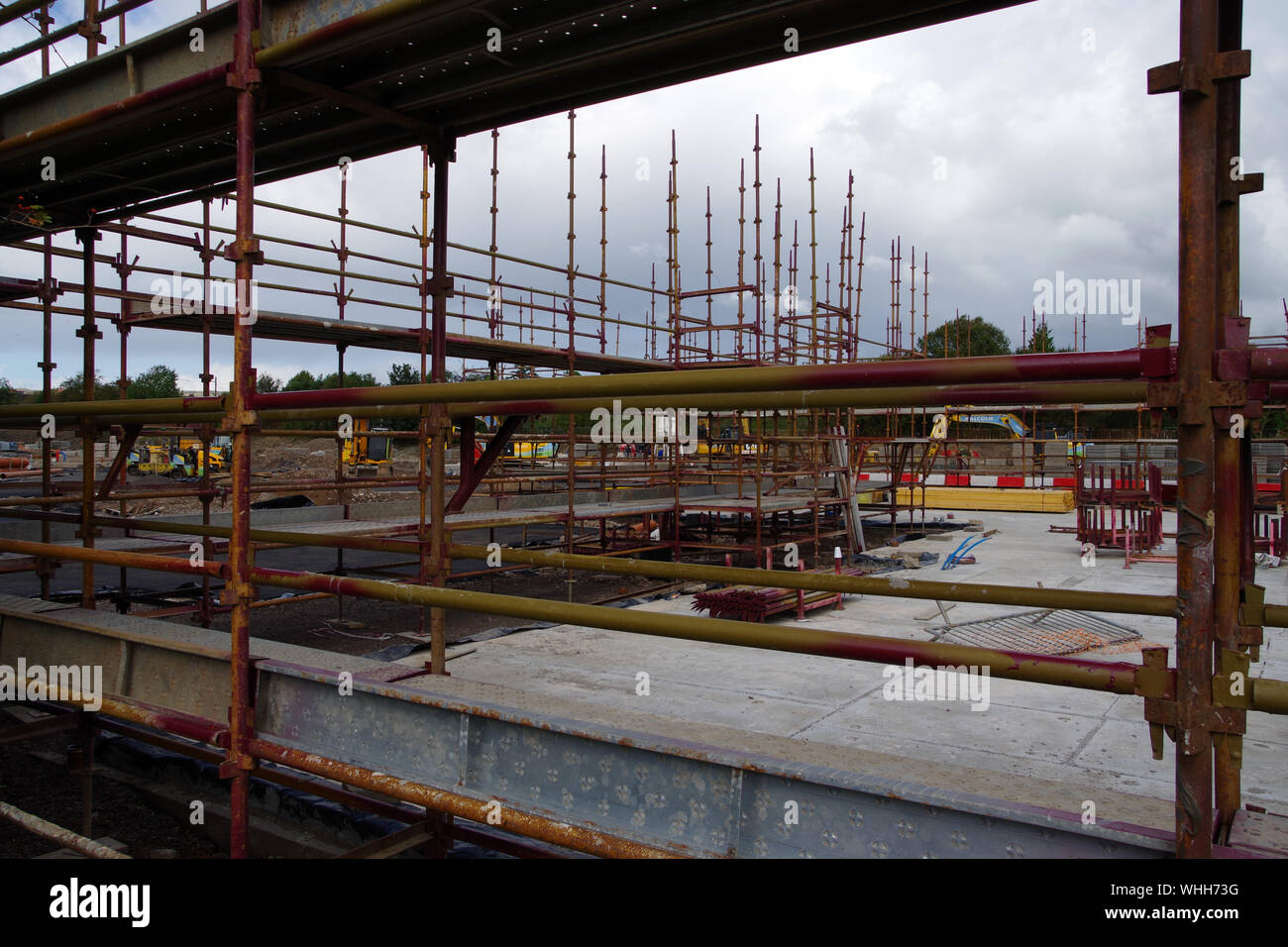 New housing being built on the site of the demolished St Andrew's school in Clydebank for West