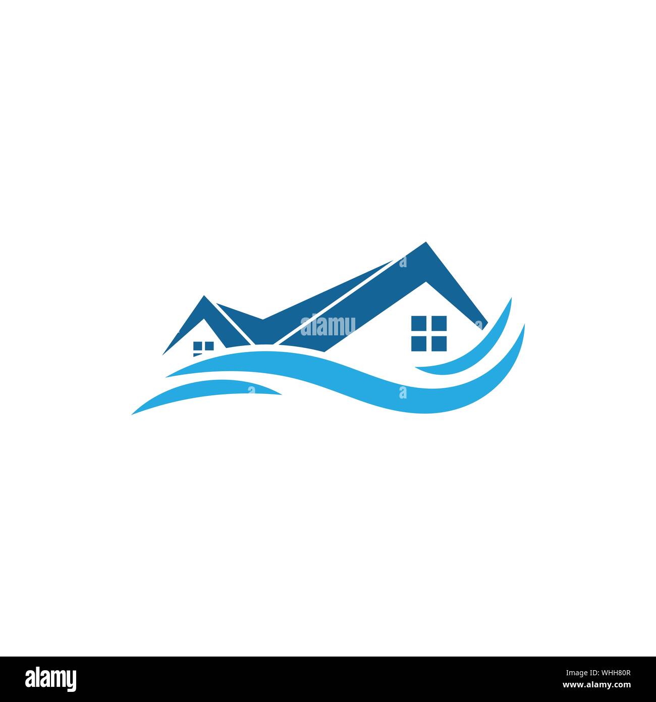 House graphic design template vector isolated illustration Stock Vector ...