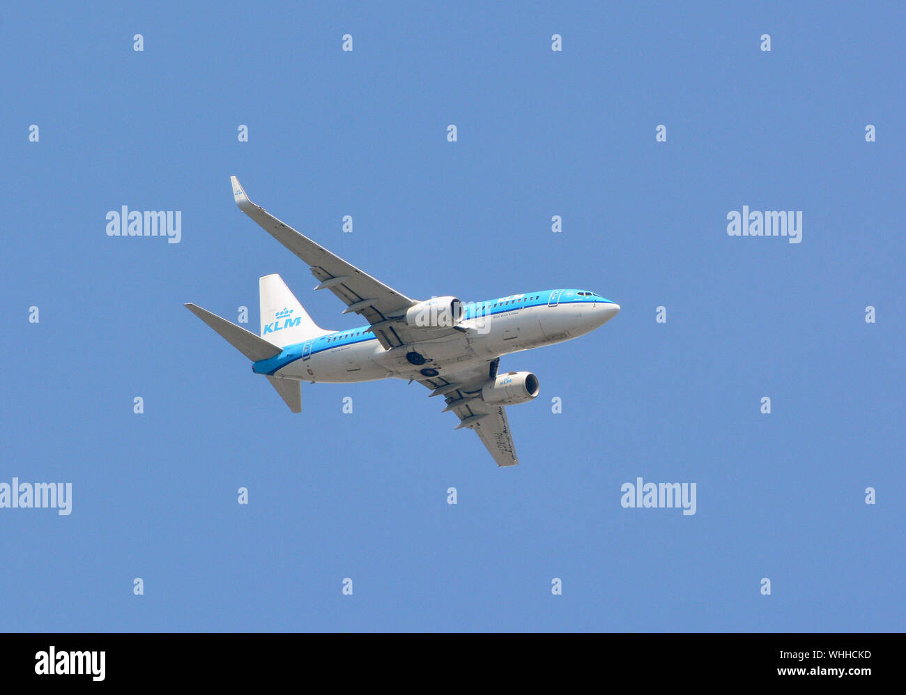 KLM - Boeing 737-700, airplane Stock Photo