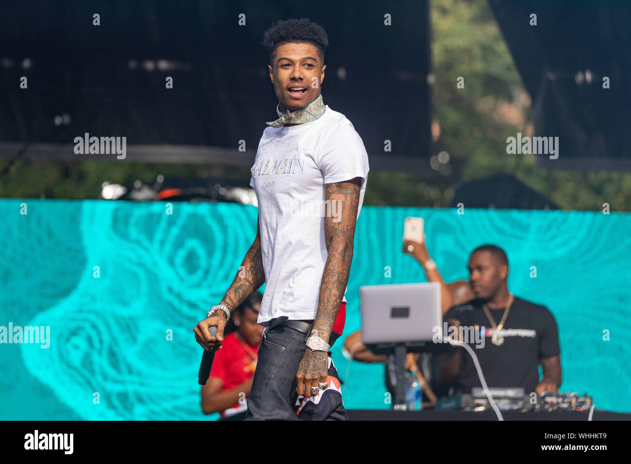 September 1, 2019, Philadelphia, Pennsylvania, U.S: Rapper BLUEFACE ...